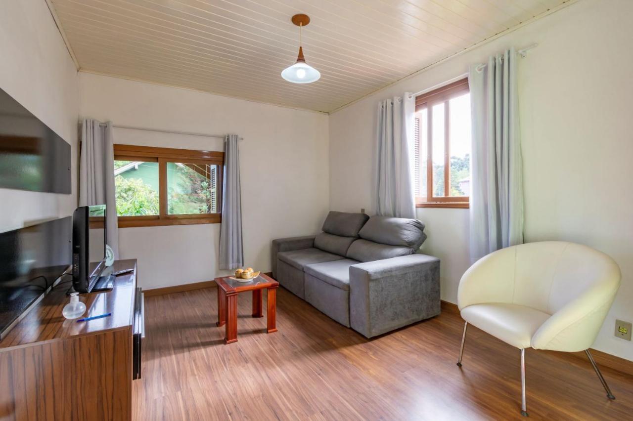 Rosa Casa Tirol Gramado Villa Buitenkant foto